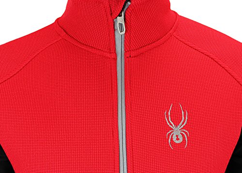 Spyder Men CONSTANT FULL ZIP SWEATER RACIING RED Size M4