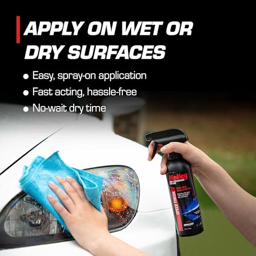 Image of Holley Speed Finish - Ceramic Detailing Spray - 16 oz. | High-Performance Car Care, Fast Acting, Quick Drying - Spray on Any Vehicle Surface to Repel Water and Protect Paint