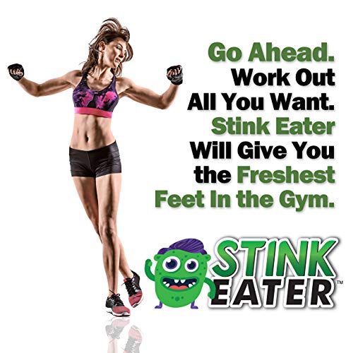 Stink Eater Natural Enzyme Shoe Deodorizer Spray, Foot Odor Eliminator & Freshener | Wipe Out the Cause Of Smells At Their Source - Thumbnail 3