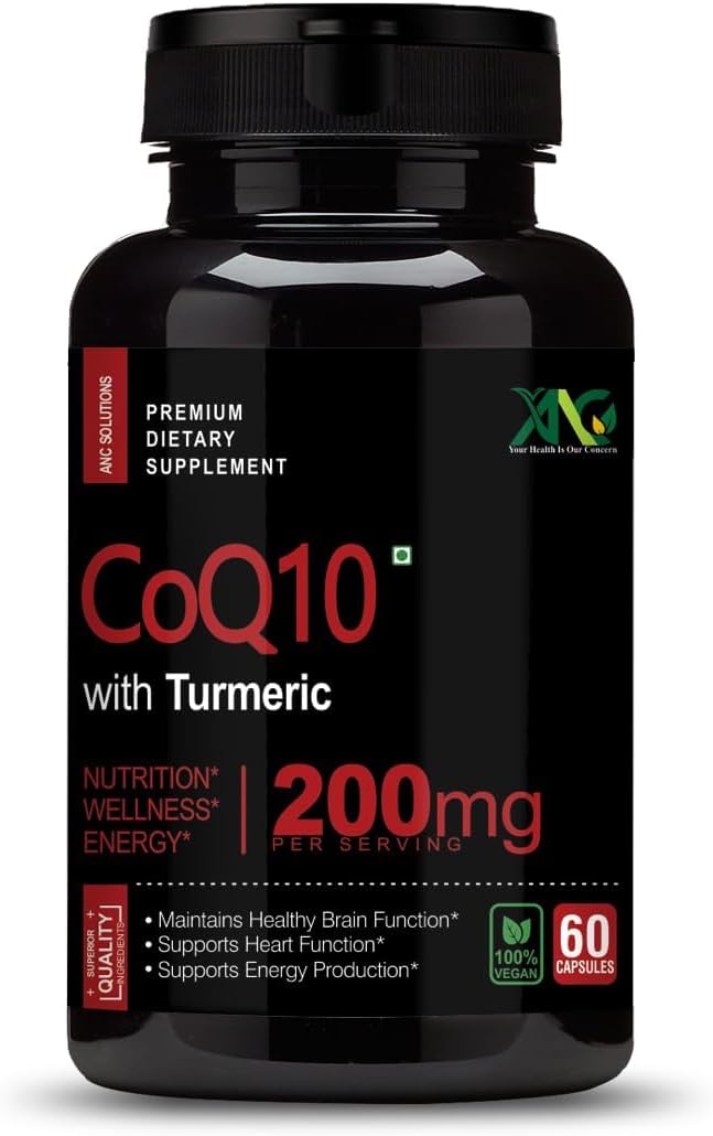 High Absorption CoQ10 with Turmeric Antioxidant