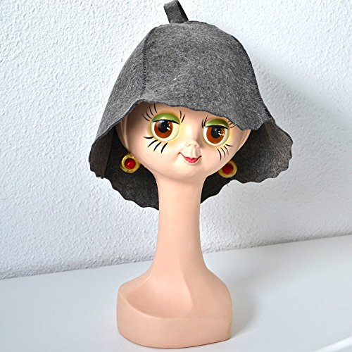 Preisvergleich Produktbild Home Deluxe - Saunahut - Modell Grau - verschiedene Modelle