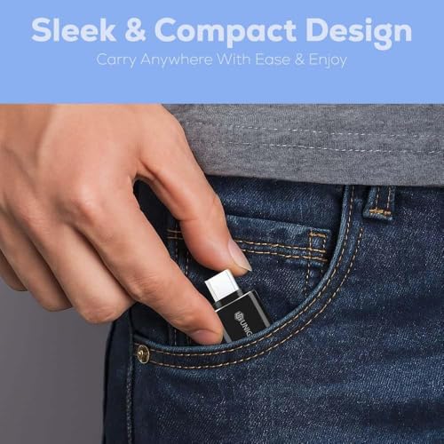 Image of UNIGEN USB 3.0 to Type C OTG Adaptor, 5Gbps High Speed Data Transfer, 5V /2A Charging, USB A Converter Adapter, Compatible for All Type C Devices, Smartphone, Laptops, Tablets, Chargers, MacBook
