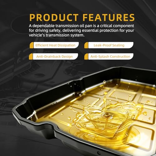 NAG1 W5A580 Transmission Oil Pan Kit with Gasket Filter Bolts & Guide by CyVaJive - Used condition - Image 4