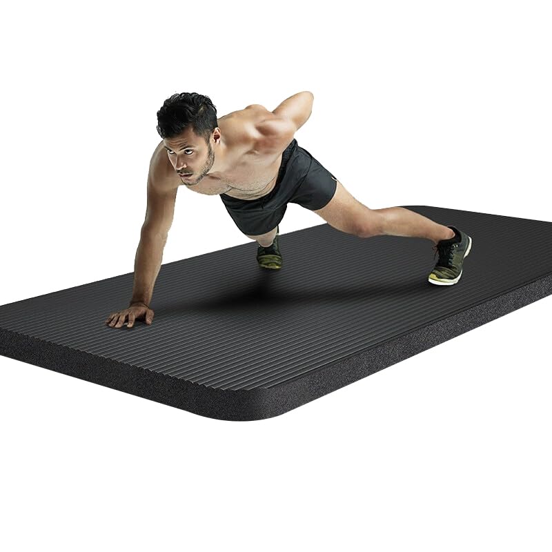 Yoga Mat For Women And Men Sound Insulation Extra Long Fitness Mat Non-Slip Exercise Mat Thick Yoga Mat