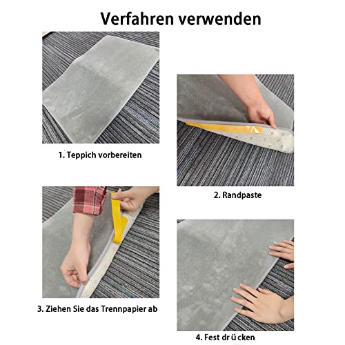 TOOSIS Multifunktionales doppelseitiges Klebeband durchsichtiges Klebeband für Kleidung doppelseitiges Teppichklebeband Heavy Duty 1inchx33FTx10m Starkes doppelseitiges Klebeband mit hoher Klebkraft