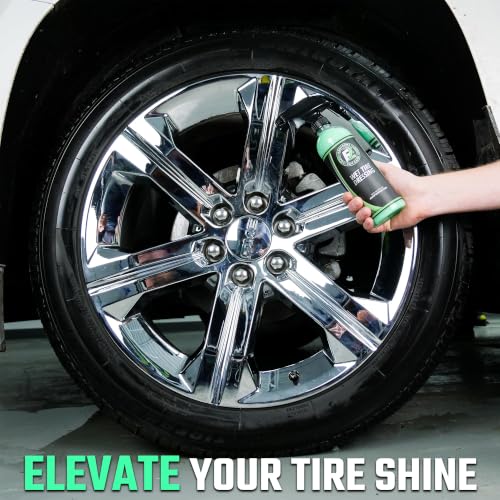Image of ExoForma Wet Tire Dressing Spray (16oz + Applicator Kit)