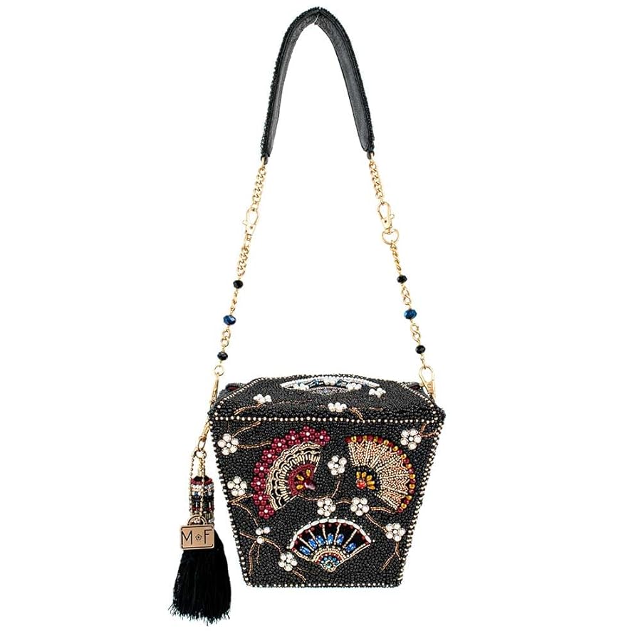 Mary Frances Fanfare Beaded Handbag Takeout Container
