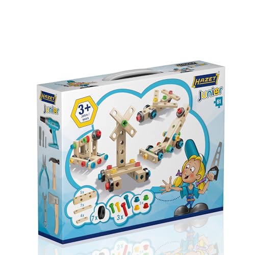 Hazet Kinder Junior-Tool Spielzeugsatz JUNIORTOOL1 I 61-teilig,...