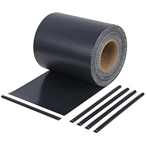 WOLTU GZZ1187an zichtwerende stroken 450g/m2 PVC dubbelstaafmattenhek zichtwering tuin balkon incl. 25 stuks…