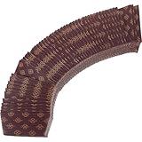 SHINEOFI Stampi per Plumcake Rettangolari in Carta Ondulata 50 Pezzi Teglie da Forno Usa e Getta Antigrasso per Cottura Pane e Dolci in Occasioni Speciali