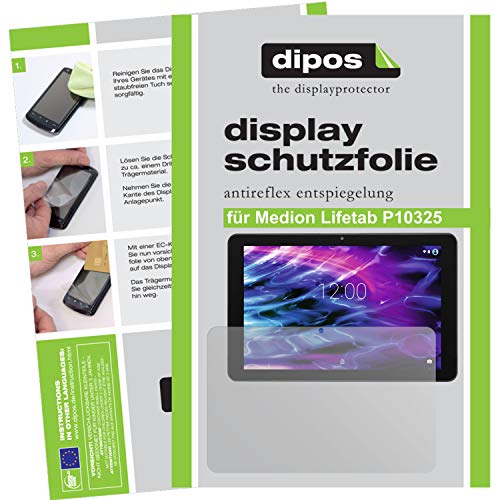 I 2X Pellicola Protettiva antiriflesso Compatibile con Medion Lifetab P10325 di Protezione