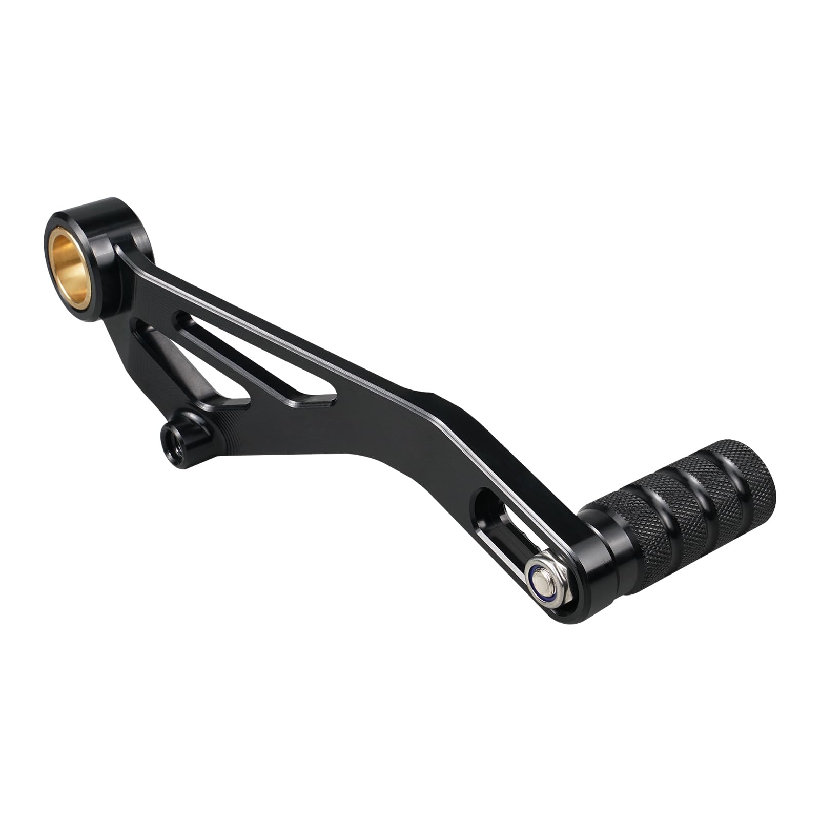 NICECNC Leva del cambio leva del cambio compatibile con BMW R1200GS 2013-2018, R1200GS Adventure 2013-2018, R1250GS 2019-2023, R1250GS Adventure 2019-2024, alluminio, nero