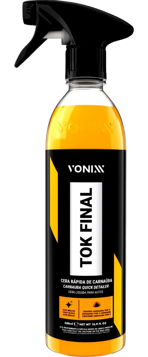 Cera Líquida Carnaúba Proteção Automotiva Tok Final Vonixx