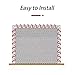 Flexible Stainless Steel Rope Mesh, Woven Wire Mesh with Snaps Hard and Heat Resisting Wire Mesh Animal Poultry Cage Net High Altitude Anti-Fall Metal Net, DIY Decorative ( Color : Dia3mm , Size : 5cm