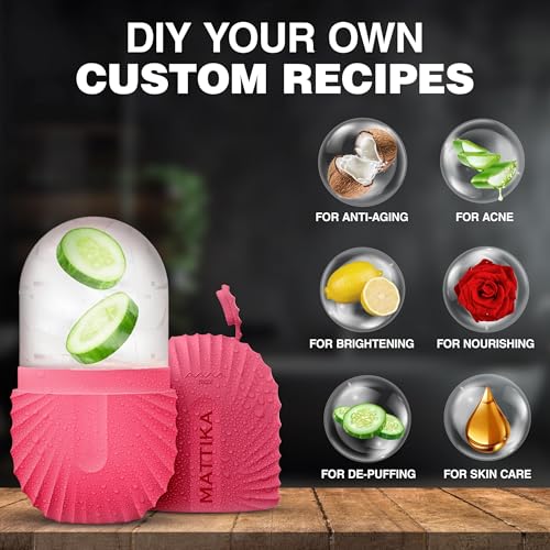 Rolo de gelo para rosto e olhos brilham naturalmente e cuidados com a pele, rolo facial de gelo, cub