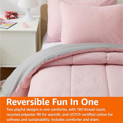 Save 13% on Amazon Basics Kids' Reversible Comforter Set - Image 6