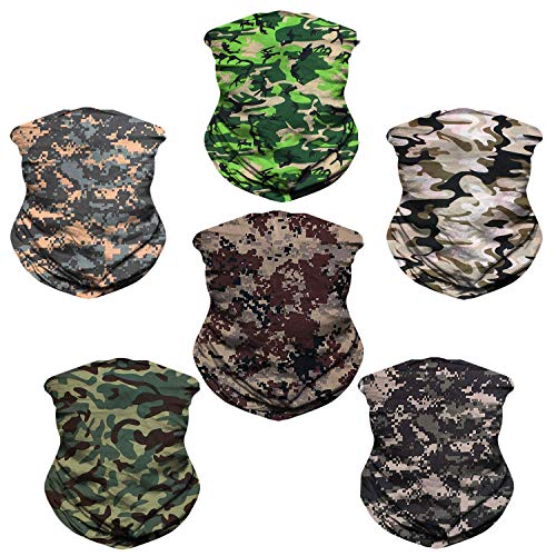 JOEYOUNG Headwear, Bandana, Neck Gaiter Head Wrap Headband Balaclava Magic Scarf