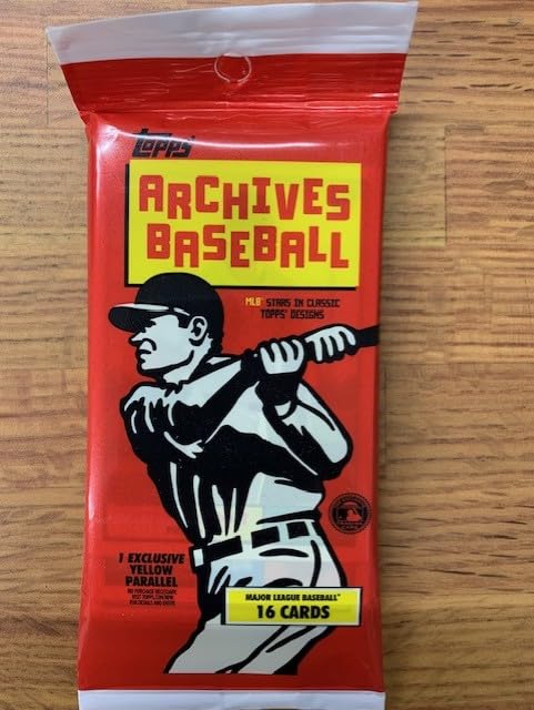 2024 Topps Archives Baseball Fat Pack 16 Cards
