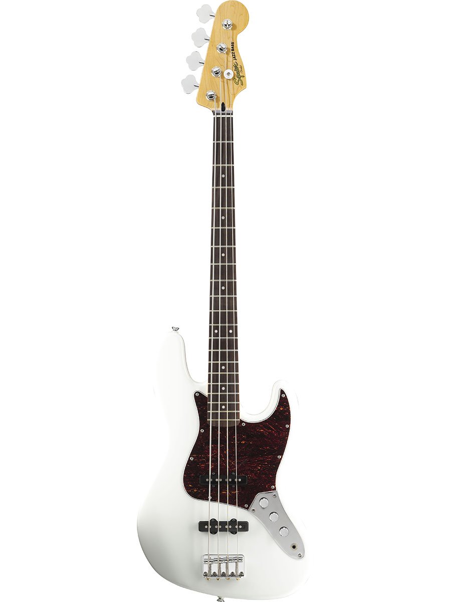 Squier by Fender Vintage Modified Jazz Bass, Olympic White