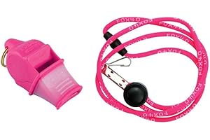 Sonik Blast CMG Whistle with Breakaway Lanyard - Pink Fox Edition