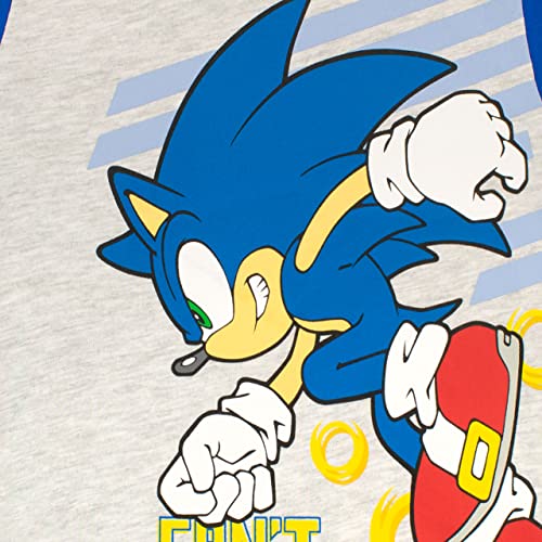 Sonic The Hedgehog Pigiama per Ragazzi Blu 10-11