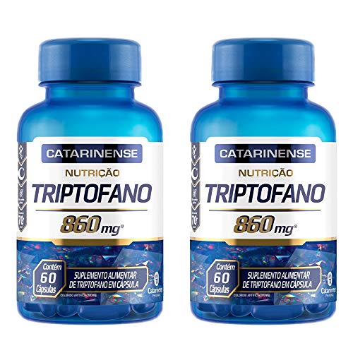 Triptofano - 2 unidades de 60 Cápsulas - Catarinense