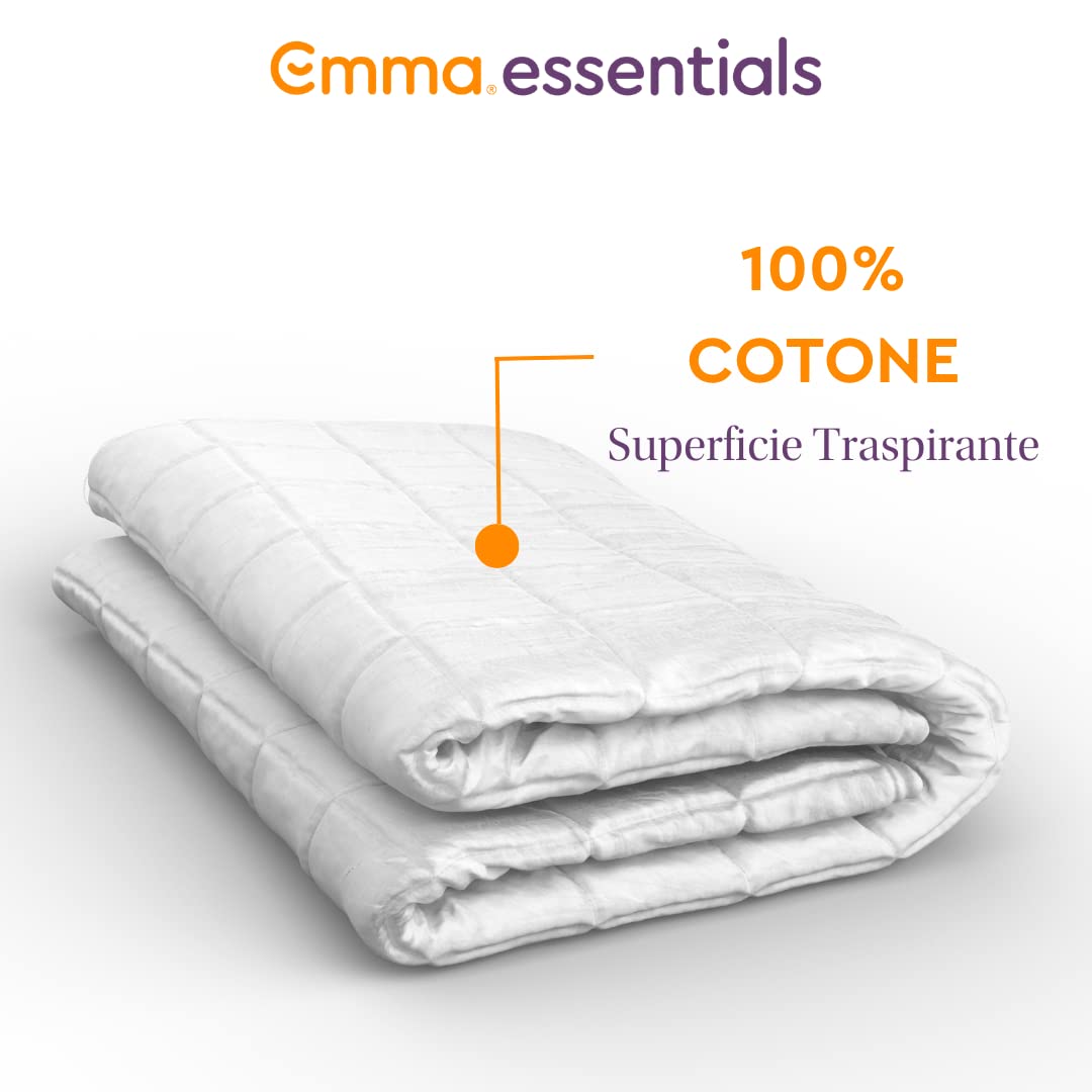 Coperta Ponderata 90x120 Cm 1,4 Kg - Doppia Faccia Cotone E Peluche Per Relax E Sonno - Foto 4