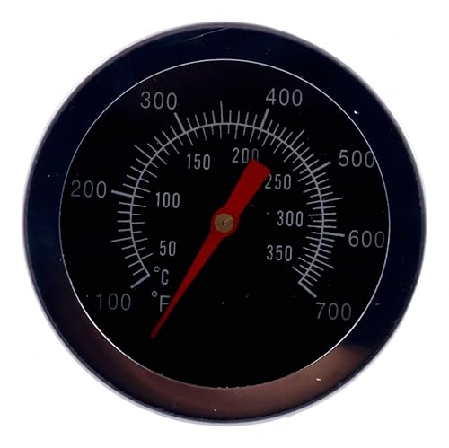 Miniatura 5 de Termómetro para parrilla de barbacoa de 2 pulgadas, indicador de temperatura compatible con Charbroil, Chargriller, JennAir, Perfect Flame, King