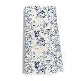 Evcprz Chinoiserie Golden Retriever Kitchen Towels, Blue and White Dog Dish Tea Towel for Kitchen, Golden Retriever Lovers Gifts, Grandmillennial Dog Decorative Hand Towels for Bathroom, 16x24 Inches