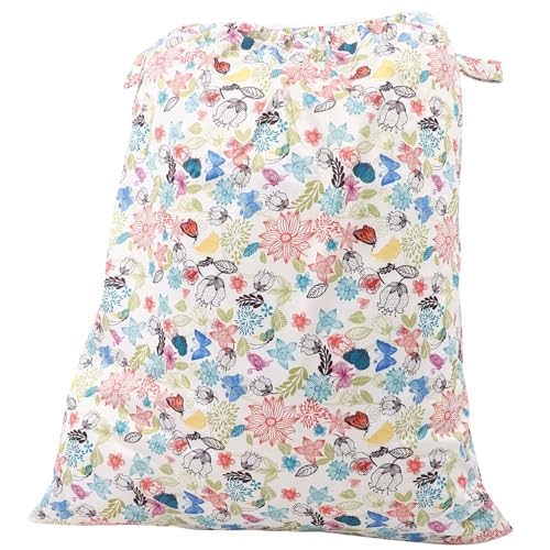 HAMPPLIES 尿桶湿袋 防水再利用可能おむ収納バッグ 用収納オーガナイザー 多機能軽量素材 持ち運び簡単ベビーカー対応