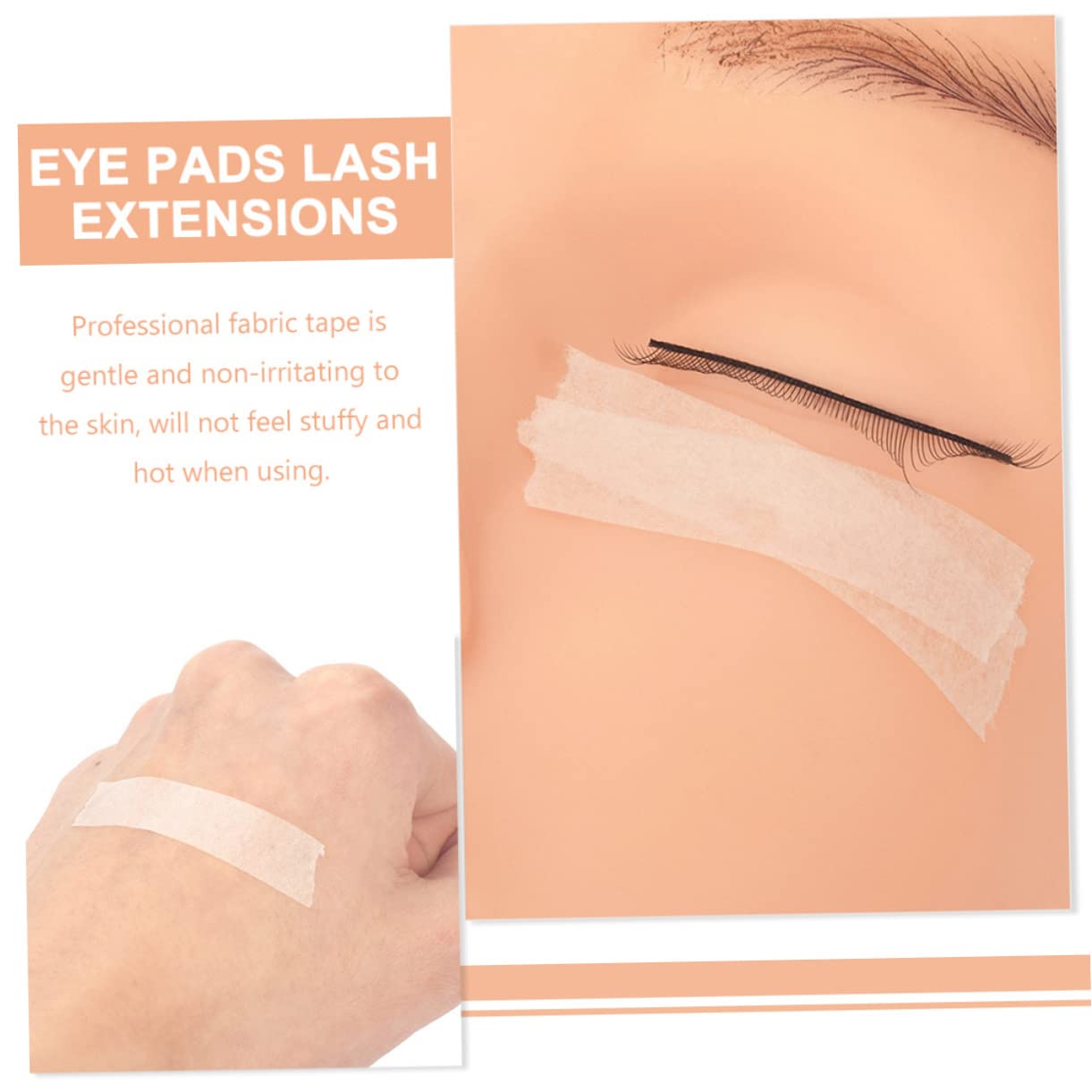 30rolls Eyelash Extension Adhesive Tape Wide Breathable White Professional Lash Extension Supplies