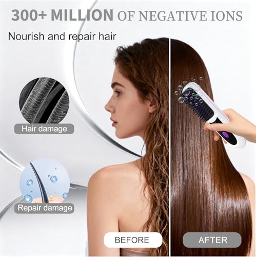 Cepillo Alisador Portátil para Cabello Corto miniatura 2
