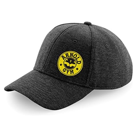 Arnold Gym Charcoal Baseball Cap with Logo Cover