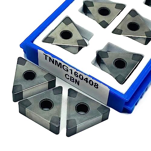 AALLYN Indexable Carbide Lathe Tool 1pcs TNMG160408-6T-CBN Turning Carbide CNC Metal Lathe Tools Steel