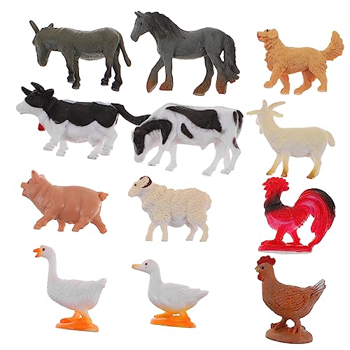 Animal modelo de juguete miniatura para decoración escritorio y maquetas