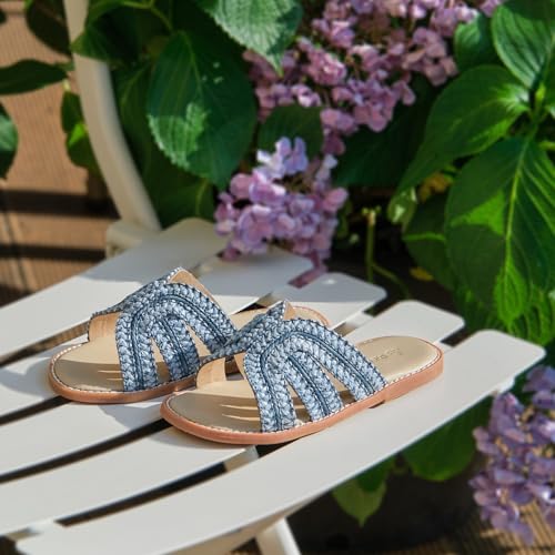 Image of THEE BRON Girls Cute Slip-On Slippers Stylish Sandals for Toddlers & Kids