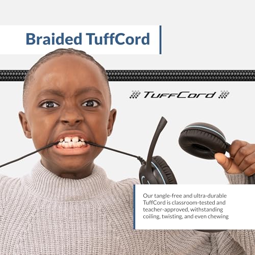 Cyber Acoustics USB-C Stereo Headset (AC-5014) – Durable, Crisp, and Clear Communication in Classrooms and at Home; in-Line Controls for Volume and Mic Mute - Image 4