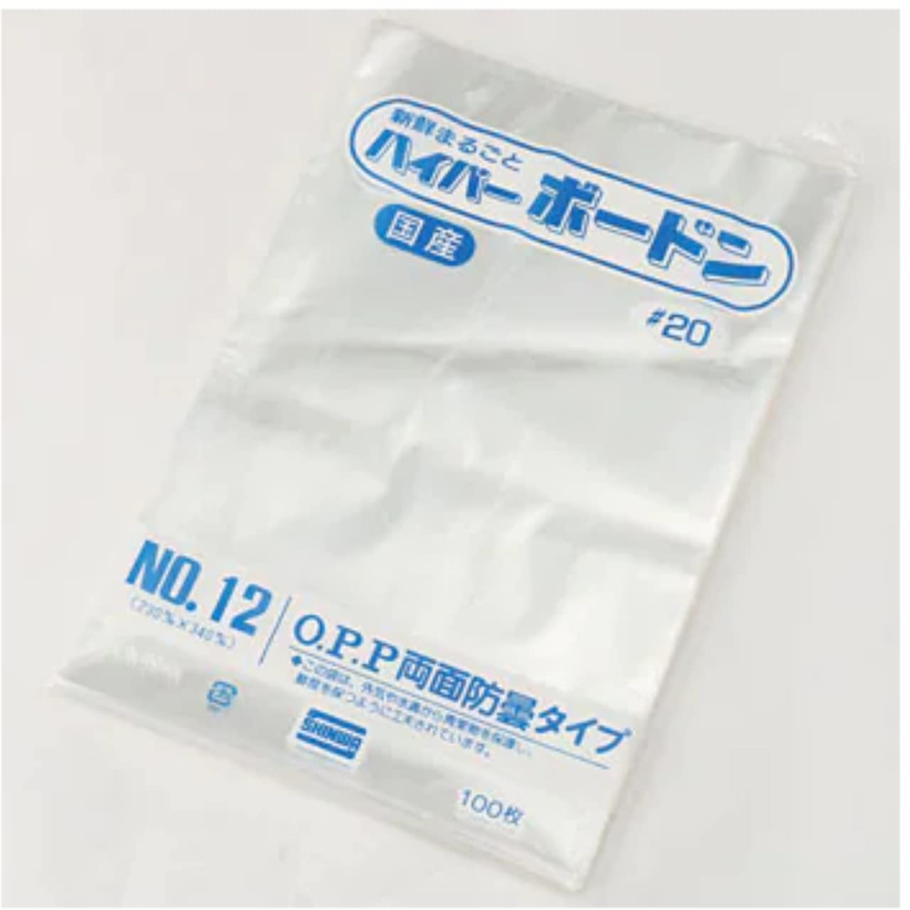 Amazon.co.jp: 信和 OPP ハイパーボードン 規格袋 #20 100枚入