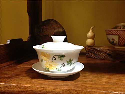 Tazzina da tè/caffè in ceramica dipinta a mano in