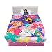 Franco Kids Bedding Super Soft Plush Blanket, Twin/Full Size 62" x 90", Paw Patrol Pink/Purple