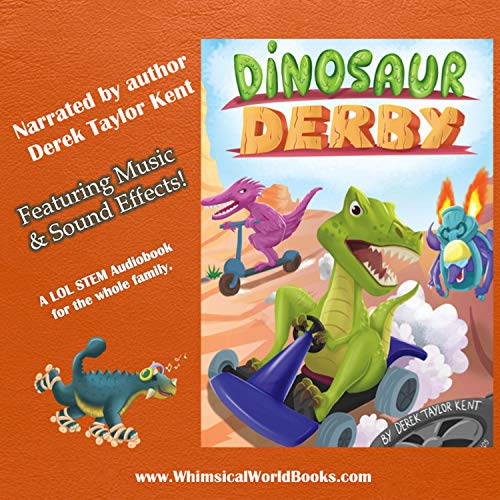 Dinosaur Derby by Derek Taylor Kent episode artwork