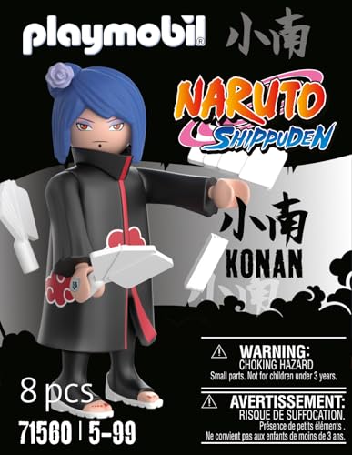 PLAYMOBIL Naruto Shippuden 71560 Konan Detailed Accessories Age 5+, Multi-coloured, Piccolo - Image 2