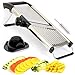 Produktbild LUVEH Profi Kitchen Mandoline Gemüseschneider Edelstahl. Gemüsehobel. Gemüse und Obst Schneider