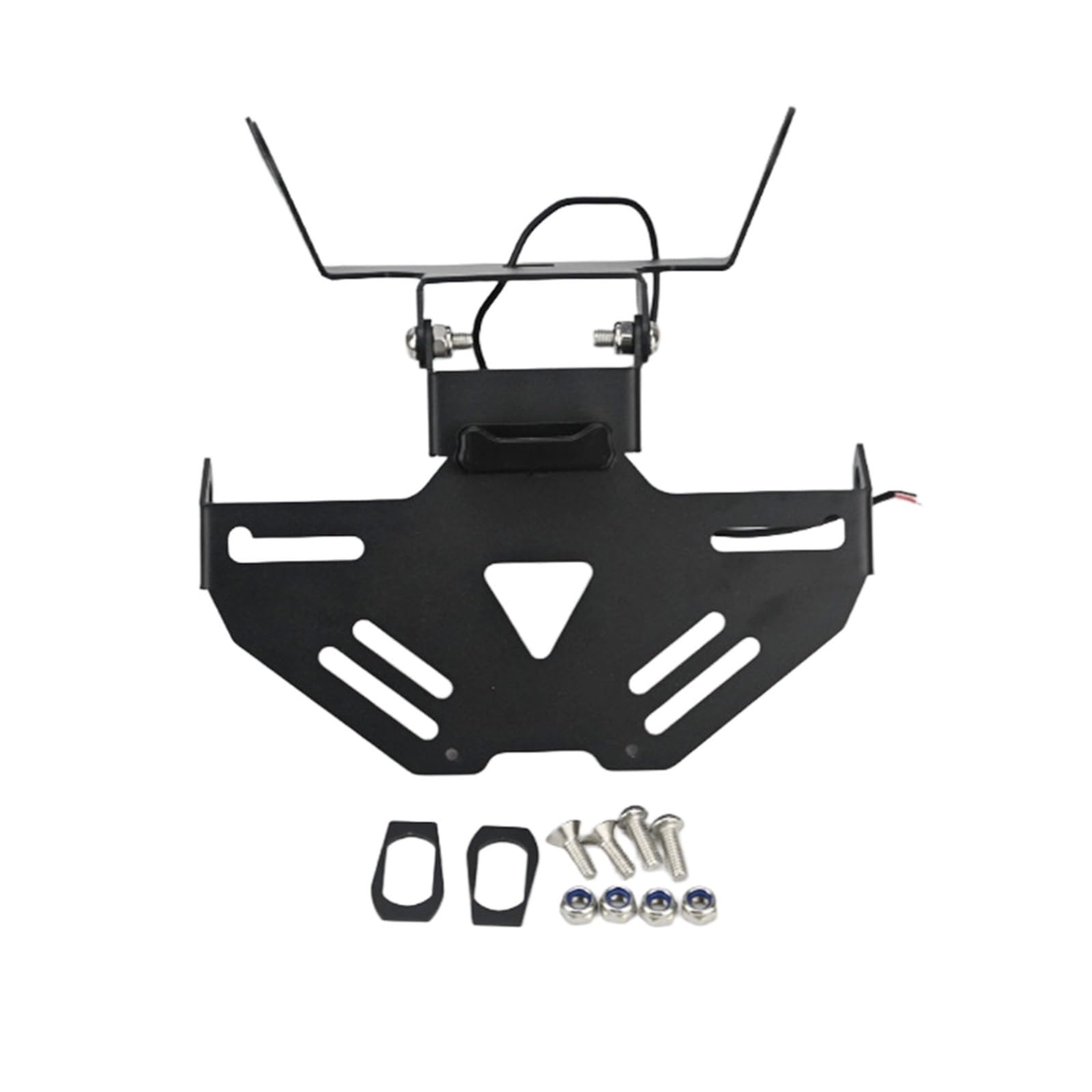 Portatarga Pieghevole In Alluminio CNC Moto, Con Cornice Regolabile Per Fanale Posteriore, Compatibile Per CB650R E CBR650R 2024 2025