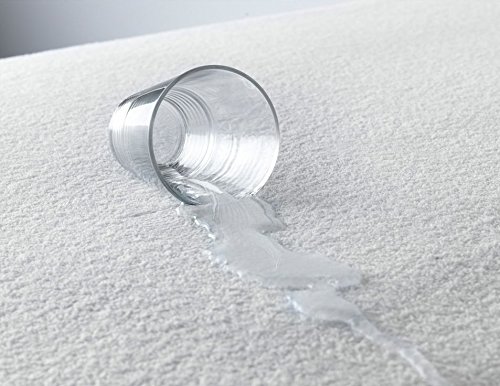 Comfy Nights Extra Deep Terry Towel Waterproof Fitted Mattress Protector (Pillow Pair)