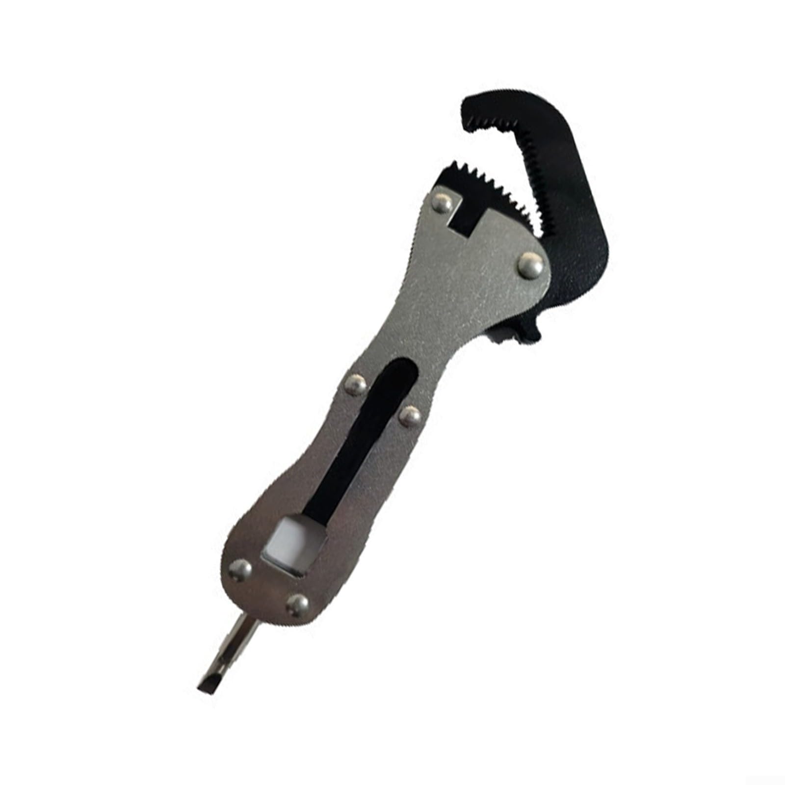 Chiave inglese regolabile compatta mini, strumento in acciaio inox autoregolante per spazi ristretti, cacciavite a bussola da 5/16" a 3/4", portatile per riparazioni domestiche e officine