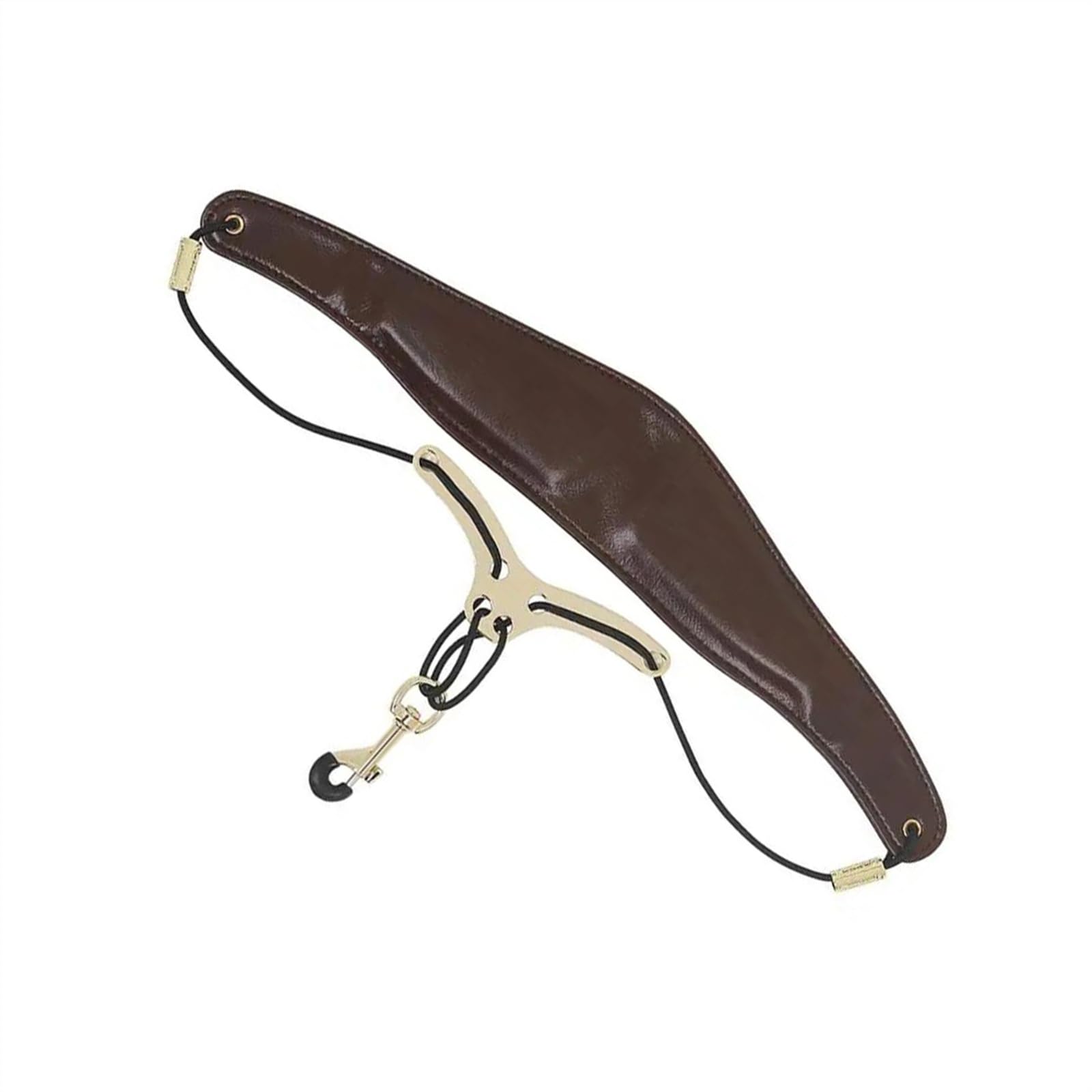 Pasek Do Saksofonu Skórzany Pasek Na Szyję Do Saksofonu Do Saksofonu Altowego Tenorowego O Wysokich Tonach Akcesoria do Saksofonu Części (Color : Brown)