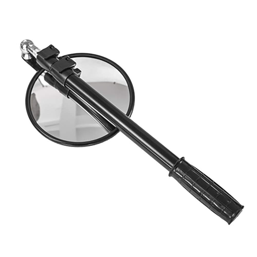 Espejo de inspección para automóvil, espejo de inspección de seguridad de techo retráctil de mano, reflector convexo acrílico a prueba de explosiones, adecuado para la parte inferior del vehículo, s