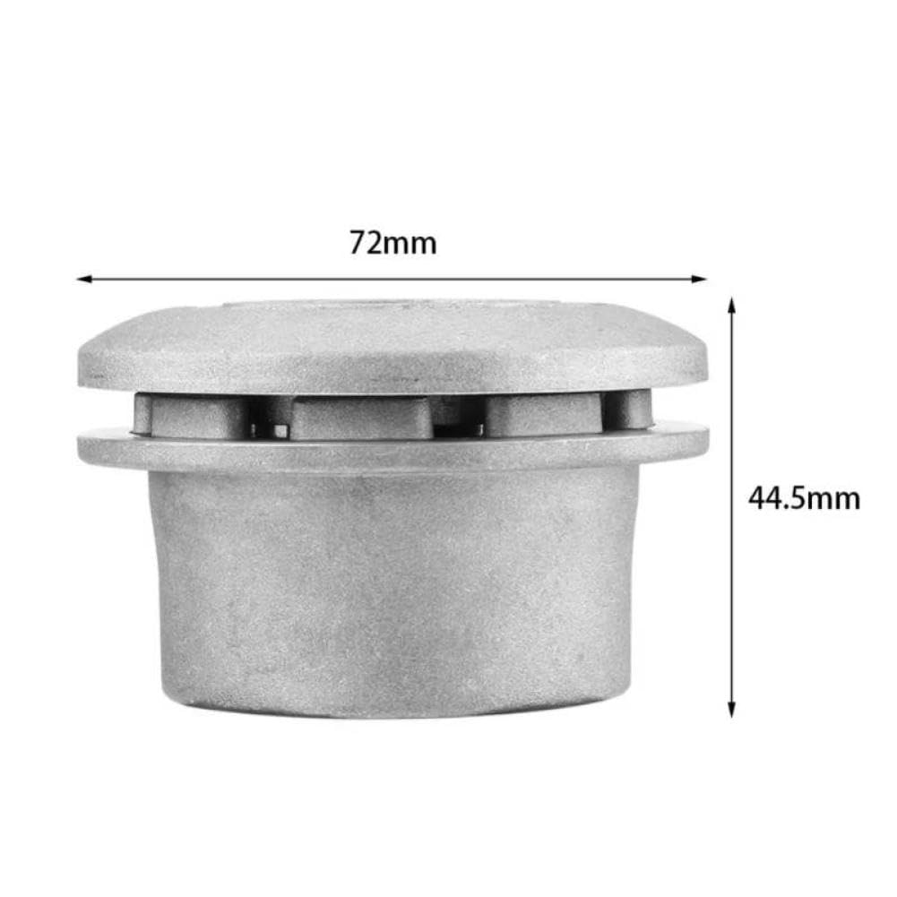 Testina Universale per Filo di Taglio in Alluminio con Filo in Nylon a 4 Linee Compatibile con(A)