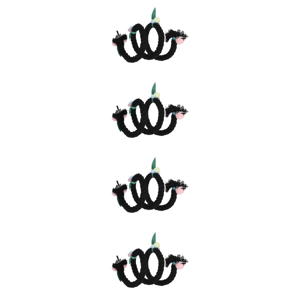 BESPORTBLE 4pièces Balancelle Corde pour Oiseaux Support pour Perroquet Accessoire De Jouet pour Cage à Oiseaux pour Grimper Et Reposer